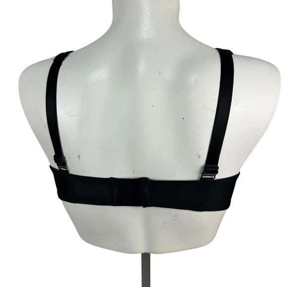 Just My Size Womens Black Underwire Bra 40D Nylon/Spandex - Picture 2 of 7